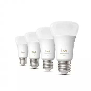 Bombilla inteligente Philips Hue White ambience A60 E27 6W Bluetooth Zigbee