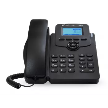Teléfono IP AudioCodes 405HD PoE GbE negro