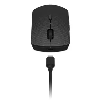 Conjunto de teclado y ratón Lenovo 4X31R64328 — Tamaño completo (100%), RF Wireless + Bluetooth, distribución alemana, negro