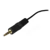 StarTech.com Cable de extensión para altavoces de PC de 12 ft, 3,5 mm, conector macho, 3,5 mm, conector hembra, 3,7 m, negro
