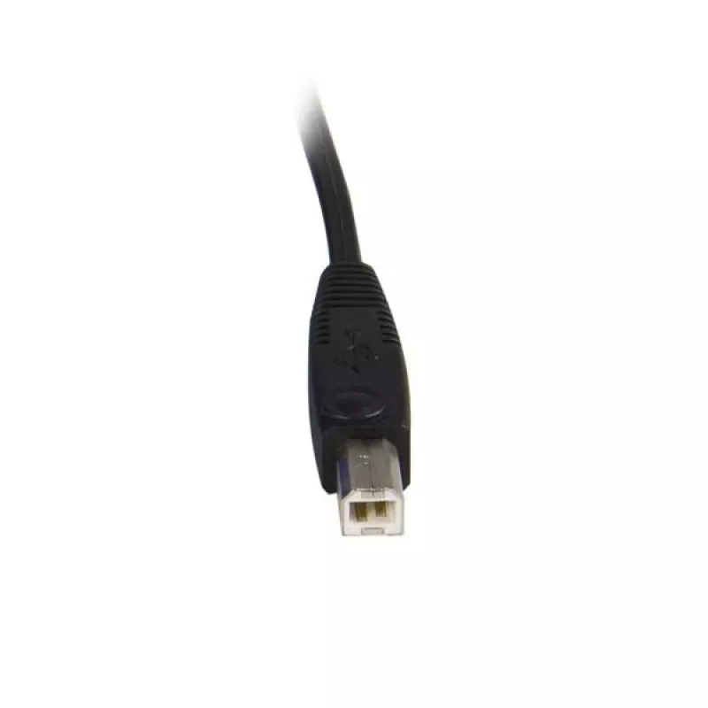 StarTech.com Cable KVM USB universal 2 en 1 de 10 ft, 3 m, USB, USB, VGA, negro, USB A + VGA