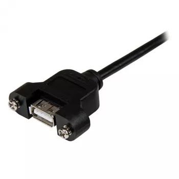 StarTech.com Cable USB A a A para montaje en panel de 1 ft - H/M