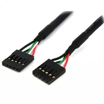 StarTech.com Cable de cabecera USB IDC de 5 pines interno de 45,7 cm – Conector hembra/Conector hembra