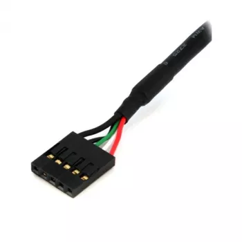 StarTech.com Cable de cabecera USB IDC de 5 pines interno de 45,7 cm – Conector hembra/Conector hembra