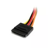 StarTech.com Cable de extensión de alimentación SATA de 15 pines de 8in, 0,2032 m, conector macho, conector hembra, multicolor, 17 g, 125 mm