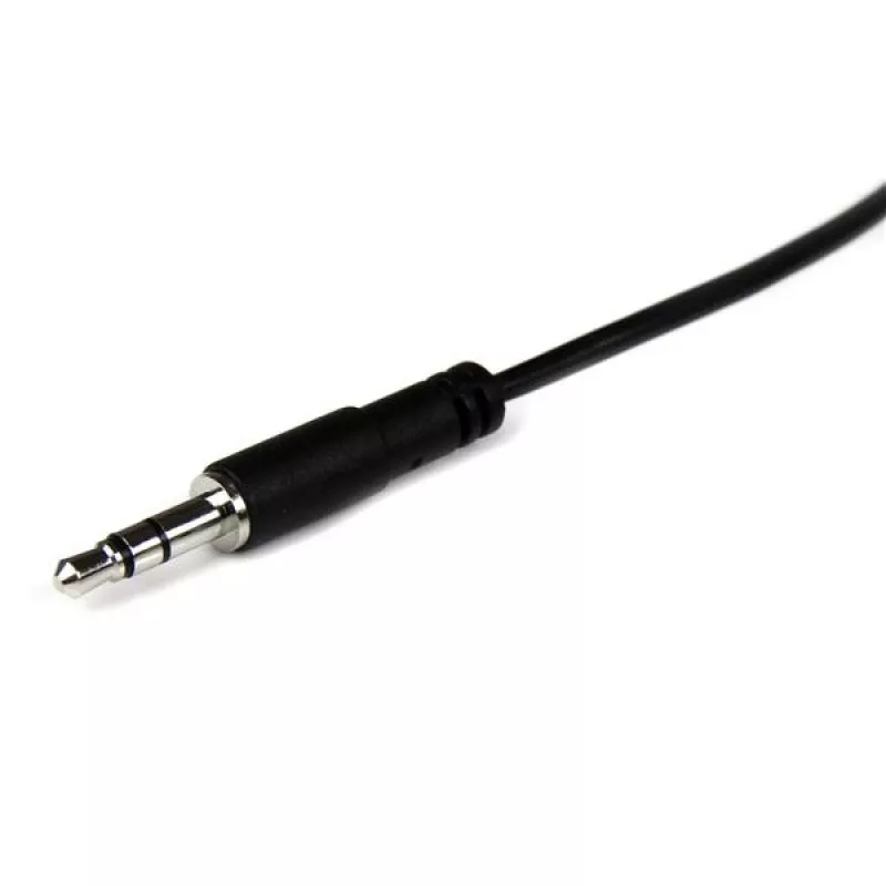 StarTech.com Cable de extensión de audio estéreo de 3,5 mm de 1 m - M/H