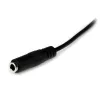 StarTech.com Cable de extensión de audio estéreo de 3,5 mm de 1 m - M/H