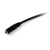 StarTech.com Cable de extensión para auriculares TRRS de 4 polos de 3,5 mm de 1m - conector macho/conector hembra