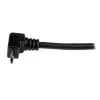 StarTech.com Cable micro-USB de 2m - A a Micro B acodado, 2 m, USB A, Micro-USB B, USB 2.0, macho/macho, negro