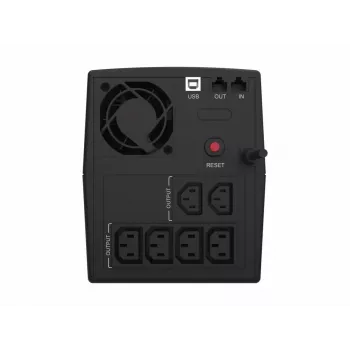 Conceptronic ZEUS08E 1500VA 900W SAI, IEC, interactivo en línea, 1,5 kVA, 900 W, senoidal, 220 V, 240 V