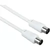 Cable coaxial Schwaiger 5,0 m IEC - IEC 5 m blanco