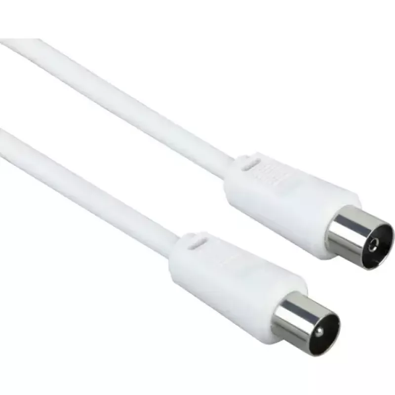 Cable coaxial Schwaiger 5,0 m IEC - IEC 5 m blanco