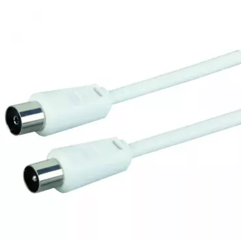 Cable coaxial Schwaiger 5,0 m IEC - IEC 5 m blanco