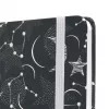 Cuaderno Sigel Jolie JN349 A5 87 hojas negro blanco