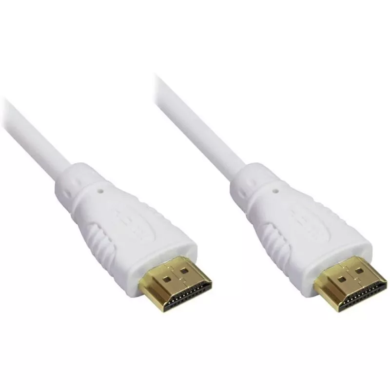 Techly ICOC HDMI-4-010NWT cable HDMI 1 m HDMI Tipo A (estándar) blanco