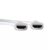 Techly ICOC HDMI-4-010NWT cable HDMI 1 m HDMI Tipo A (estándar) blanco