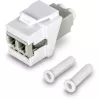 Módulo Keystone Trendnet TC-K05LC plano blanco conector LC