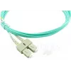 BlueOptics 055702K512000003M-BO Cable de conexión de fibra óptica dúplex (compatible con Corning), LC-UPC/SC-UPC, multimodo OM3 50/125 µm, 3 m
