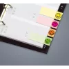 Marcapáginas flexibles Sigel HN502 azul verde naranja rosa amarillo 200 uds.
