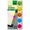 Marcapáginas flexibles Sigel HN502 azul verde naranja rosa amarillo 200 uds.