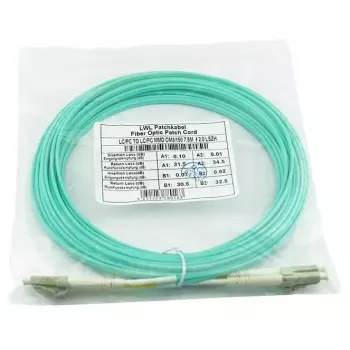 BlueOptics SFP3131EU0.5MK cable de fibra óptica InfiniBand 0,5 m LC aqua