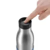 Botella de bebida EMSA Bludrop Sleeve N3110700 fitness, deporte 500 ml acero inoxidable azul, acero inoxidable