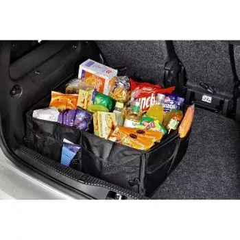 Organizador universal para automóvil Hama, bolsa grande para dispositivos negra