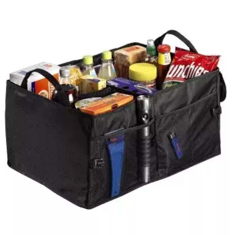Organizador universal para automóvil Hama, bolsa grande para dispositivos negra