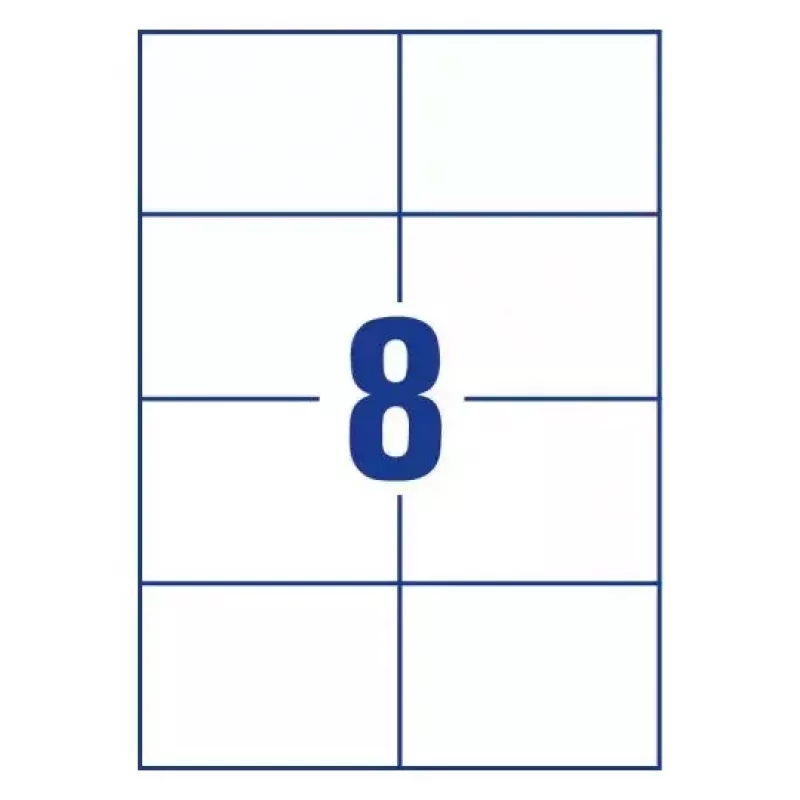 Etiqueta autoadhesiva rectangular AVERY 3427-200