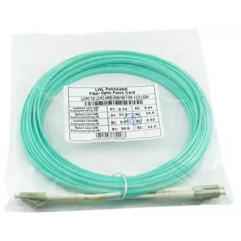 Cable de fibra óptica InfiniBand BlueOptics SFP3131EU1MK 1m LC Aqua OM3