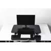 Soporte de escritorio ajustable para trabajar de pie BakkerElkhuizen 2 negro