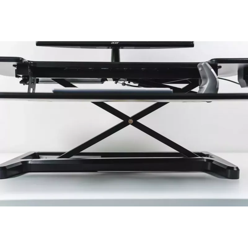 Soporte de escritorio ajustable para trabajar de pie BakkerElkhuizen 2 negro