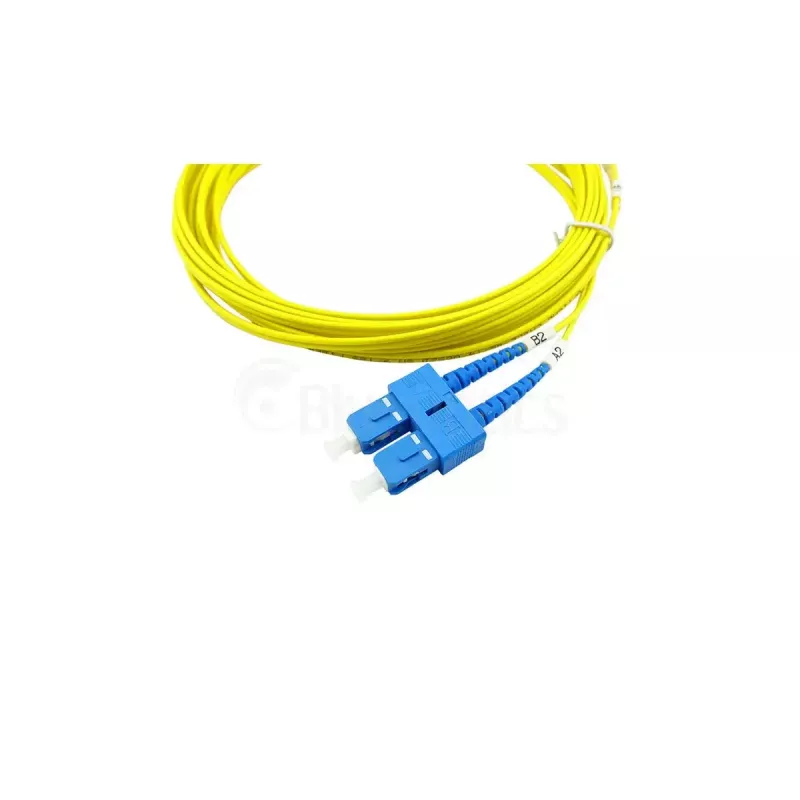 BlueOptics CAB-SMF-LC-SC-7.5-BO Cable de conexión de fibra óptica dúplex (compatible con Cisco), LC-UPC/SC-UPC, monomodo G.657.A1 9/125 µm, 7,5 m