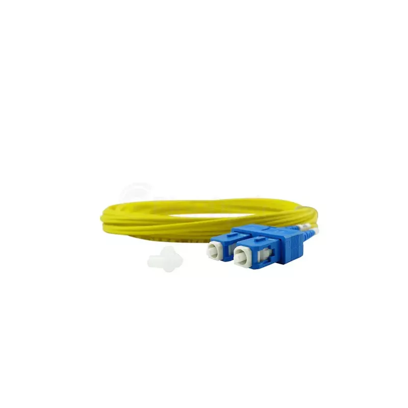 BlueOptics CAB-SMF-LC-SC-7.5-BO Cable de conexión de fibra óptica dúplex (compatible con Cisco), LC-UPC/SC-UPC, monomodo G.657.A1 9/125 µm, 7,5 m