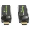 Techly IDATA EXT-E70S Extensor AV transmisor y receptor AV negro