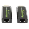 Techly IDATA EXT-E70S Extensor AV transmisor y receptor AV negro