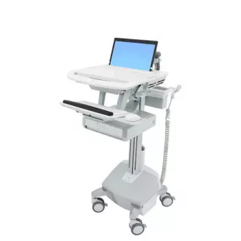 Carro multimedia Ergotron StyleView aluminio gris blanco