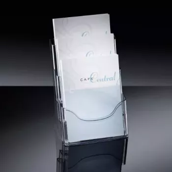 Soporte para documentos Sigel LH130 acrílico transparente A4