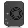 TerraMaster D2-320 unidad de disco, 2 unidades, HDD SSD, compacto, sobremesa