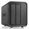 TerraMaster D2-320 unidad de disco, 2 unidades, HDD SSD, compacto, sobremesa