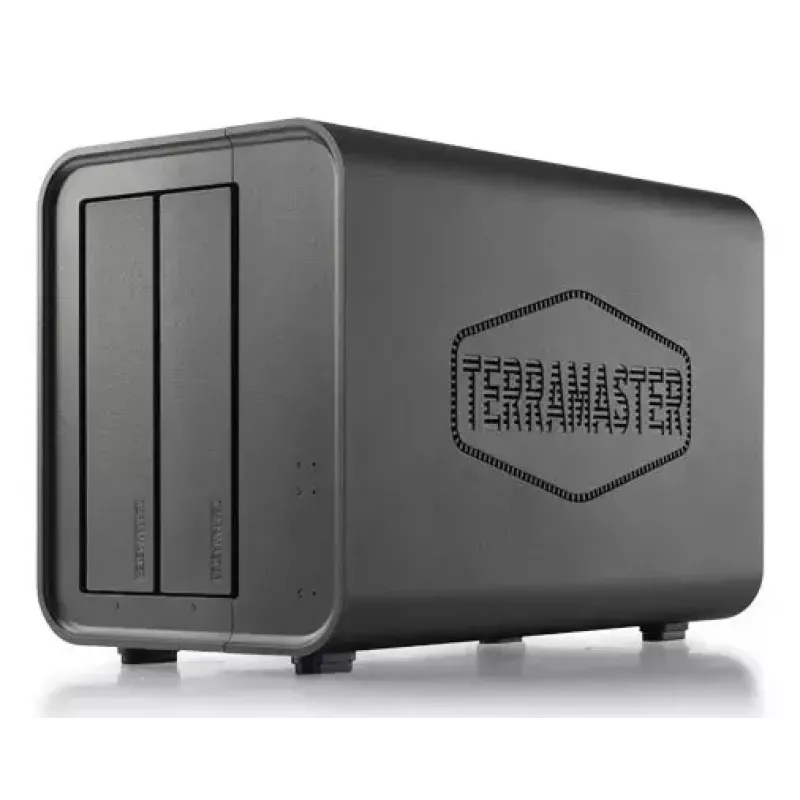 TerraMaster D2-320 unidad de disco, 2 unidades, HDD SSD, compacto, sobremesa