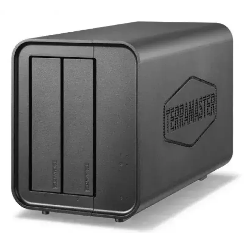 TerraMaster D2-320 unidad de disco, 2 unidades, HDD SSD, compacto, sobremesa
