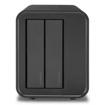 TerraMaster D2-320 unidad de disco, 2 unidades, HDD SSD, compacto, sobremesa