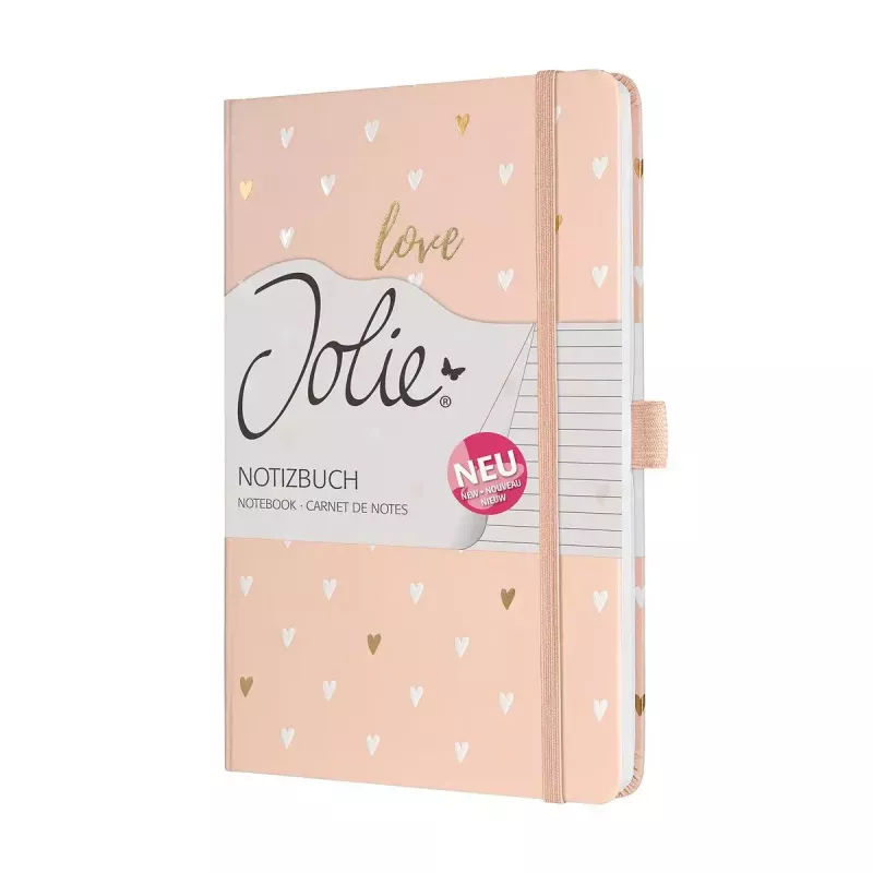 Cuaderno de notas Sigel Jolie JN335 A5 174 hojas rosa