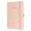 Cuaderno de notas Sigel Jolie JN335 A5 174 hojas rosa