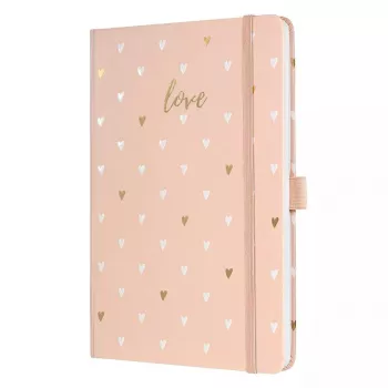 Cuaderno de notas Sigel Jolie JN335 A5 174 hojas rosa