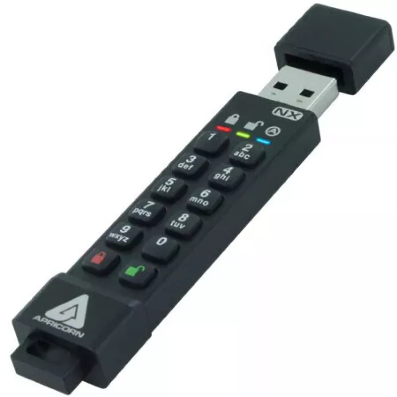 Unidad flash USB Apricorn 64 GB USB Tipo A 3.2 Gen 2 ASK3-NX-64GB