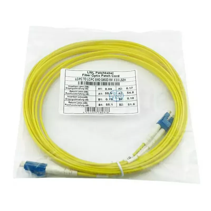 Cable de fibra óptica BlueOptics CAB-SMF-LC-LC-3 3 m G.657.A1 LC a LC
