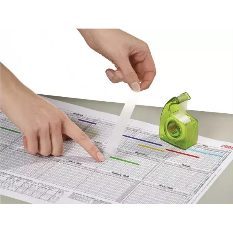 Dispensador de cinta de sobremesa Tesa 57956-00000-00 plástico verde