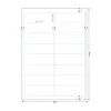 Etiqueta autoadhesiva MediaRange MRINK147